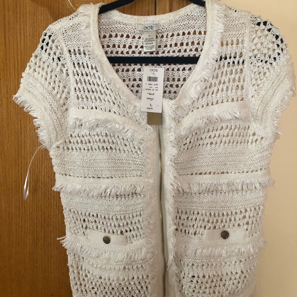 White Knit Sweater
